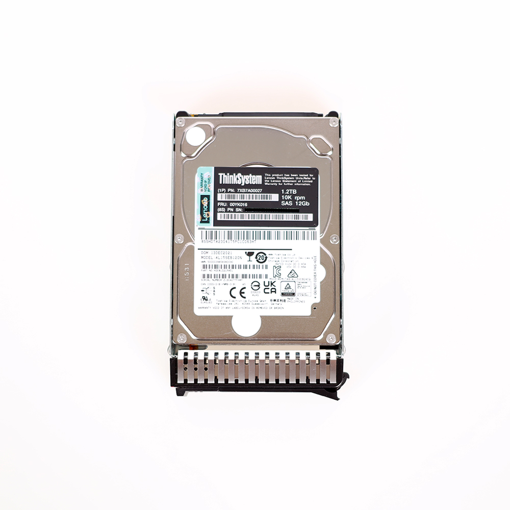 [LENOVO] ThinkSystem 2.5" 1.2TB 10K SAS 12Gb Hot Swap 512n HDD (7XB7A00027/00YK016)